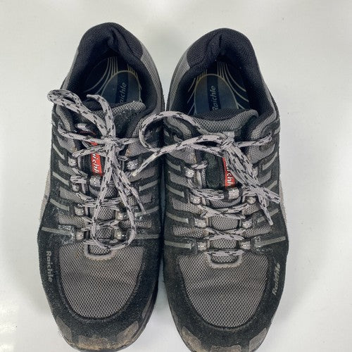 Raichle Women's Black Mesh Lace Up Low Cut Work Shoes Boots Sz 7.5 image 3