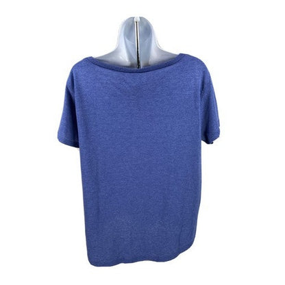 NEW Alternative Women's Blue Kansas Jayhawks Short Sleeve T-Shirt - M image 2