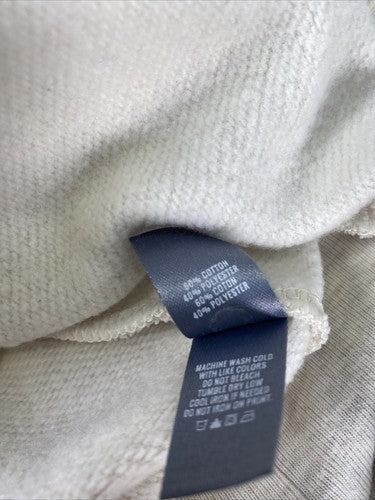 Aerie Women's Ivory Star Graphic Terry Knit Pullover Sweater Sz S image 4