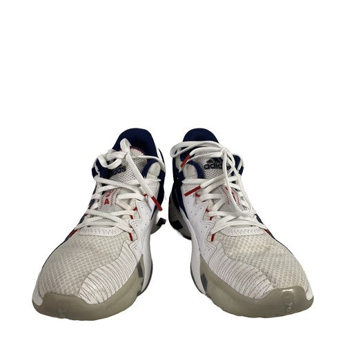 Adidas Men's White USA Donovan Mitchell FY0872 Lace Up Sneakers - 5.5 image 6