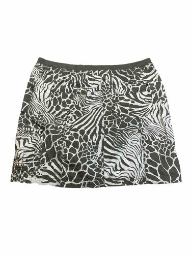 Chico's Women's Green/White Lightweight Skirt - 3/16 image 2