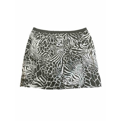 Chico's Women's Green/White Lightweight Skirt - 3/16 image 2
