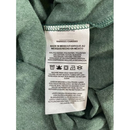 Nike Women's Green MSU Spartans Short Sleeve V-Neck T-Shirt - XS image 4