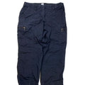 Chico's Women's Navy Blue Cargo Cropped Pants - Petite 0.5/US 6P