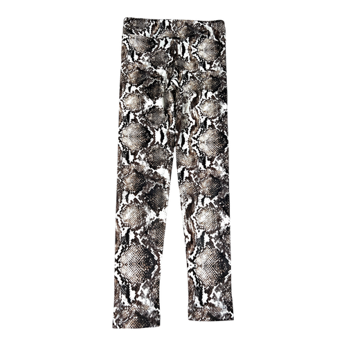 NEW Kodak Women’s Brown/White Shinny Snake Print Leggings - S image 2