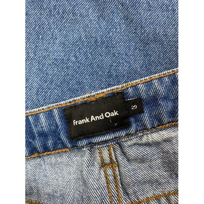 Frank and Oak Women's Light Wash Stevie Tapered Jeans - 29 image 3