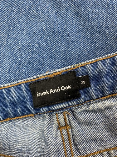 Frank and Oak Women's Light Wash Stevie Tapered Jeans - 29 image 3