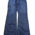 NEW ABL Denim Women's Dark Wash Accessible Classic Jeans - 42 Long