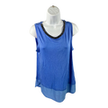NEW Apt.9 Women’s Blue Rhinestone Trim Sleeveless Tank Top - M