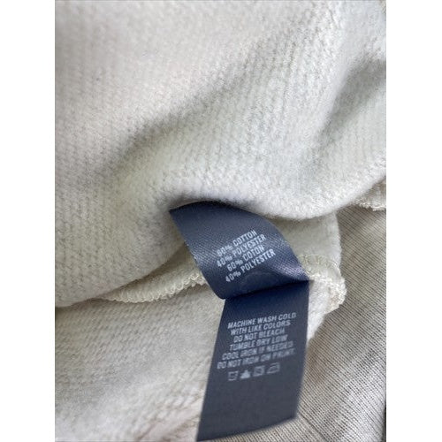 Aerie Women's Ivory Star Graphic Terry Knit Pullover Sweater Sz S image 4
