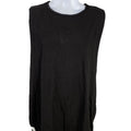 NEW Zyia Active Men's Black Athletic Cutoff Split T Tank - S