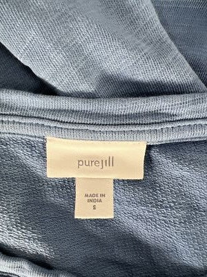 Pure J.Jill Women’s Blue 3/4 Balloon Sleeve Knit Top - S image 3