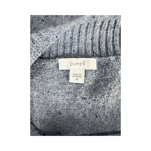 Pure J.Jill Women’s Blue Long Sleeve Tunic Sweater - XS image 3