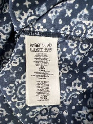 Michael Kors Women’s Blue Zipper Back Sleeveless Tank Top - S image 4