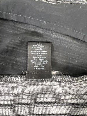 Ann Taylor Women’s Black/Gray Knit Tank Top - L image 4