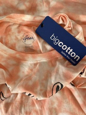 NEW Gear Women’s Pink Tie Dye Stanford Cotton T-Shirt - S image 3