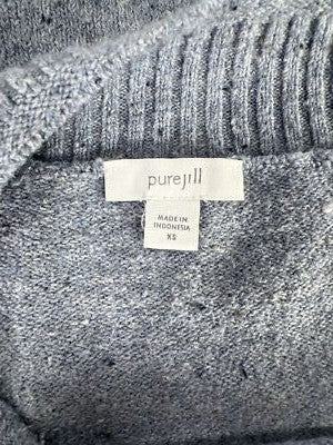 Pure J.Jill Women’s Blue Long Sleeve Tunic Sweater - XS image 3