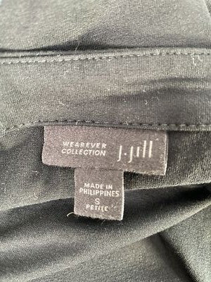J.Jill Wearever Collection Women’s Black 2 Button Cardigan - S Petite image 3