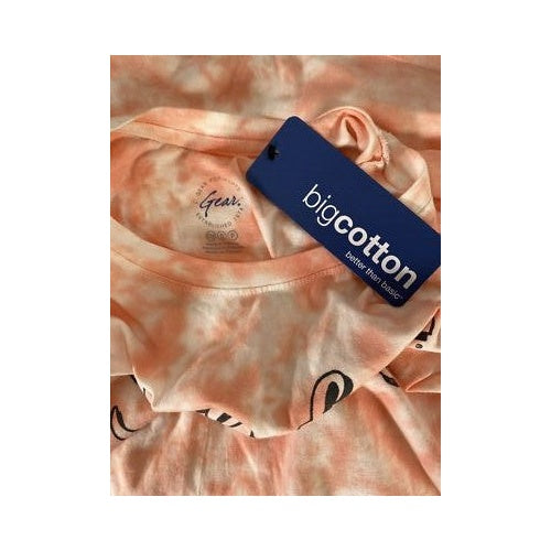 NEW Gear Women’s Pink Tie Dye Stanford Cotton T-Shirt - S image 3
