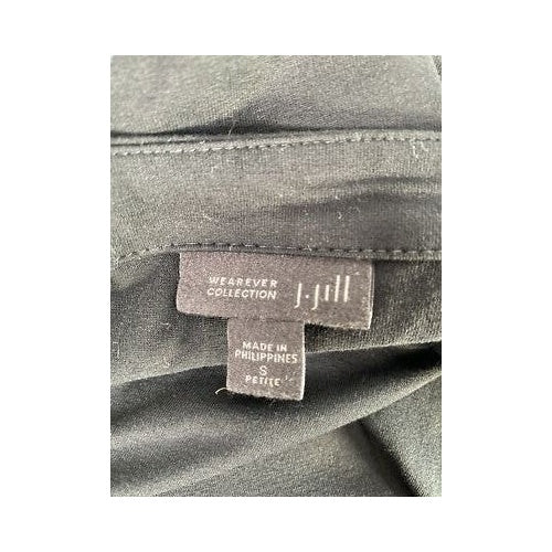 J.Jill Wearever Collection Women’s Black 2 Button Cardigan - S Petite image 3