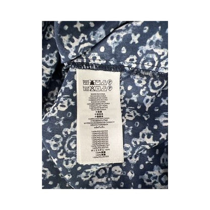 Michael Kors Women’s Blue Zipper Back Sleeveless Tank Top - S image 4