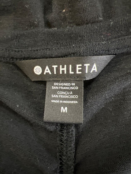 Athleta Women's Black Breezy Ruched Tank Top - M image 3