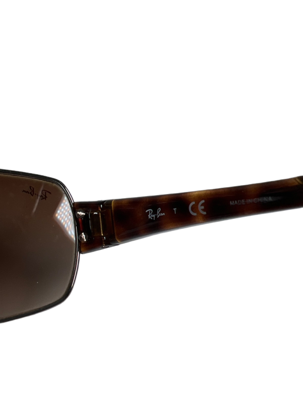 Ray-Ban Arista Gold Tone Large Metal 112/W3 Polarized Aviator Sunglasses W/ Case image 6
