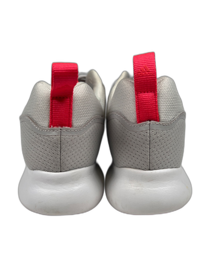 adidas Women's Gray/Pink Edgebounce Lace Up Athletic Running Sneakers - 8.5 image 4
