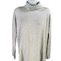 Pure J.Jill Women's Gray Long Sleeve Turtleneck Sweater - S