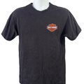 Harley Davidson Men's Black Dudley Perkins Graphic Short Sleeve T-Shirt - M