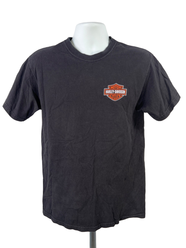 Harley Davidson Men's Black Dudley Perkins Graphic Short Sleeve T-Shirt - M