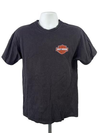 Harley Davidson Men's Black Dudley Perkins Graphic Short Sleeve T-Shirt - M