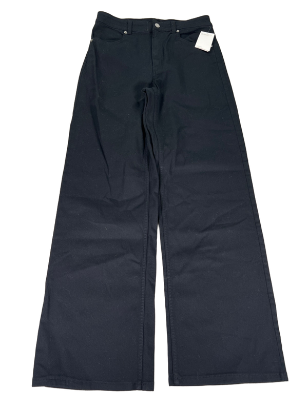 Divided H&M Women's Black High Rise Wide Leg Denim Jeans - 8