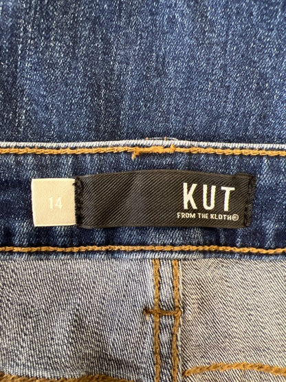 Kut from the Kloth Women's Medium Wash Connie Ankle Skinny Denim Jeans - 14 image 3