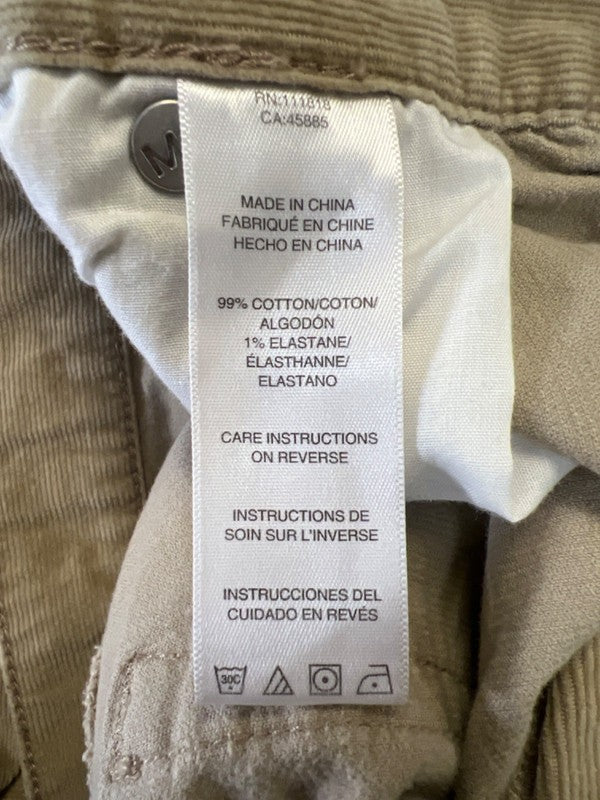 Michael Kors Men's Tan Corduroy Tailored Fit Pants - 34x30 image 4