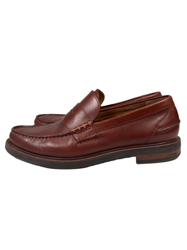 Cole Haan Men's Brown Leather Pinch Prep Slip On Penny Loafers - 8 image 5