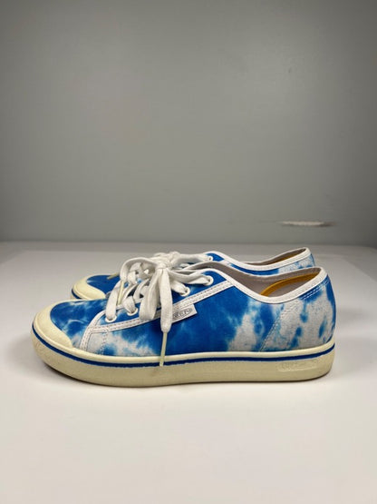 Keen Women's Blue/White Elsa Lite Lace Up Canvas Sneakers - 9 image 5