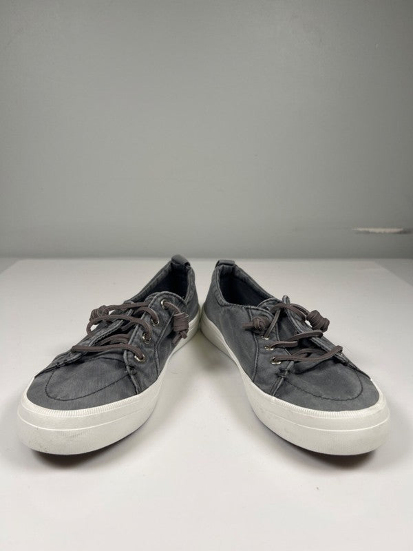 Sperry Women's Gray Crest Vibe Slip On Boat Shoes - 8 image 6