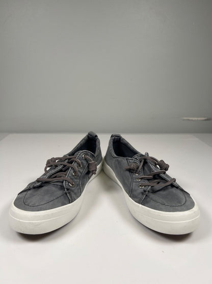 Sperry Women's Gray Crest Vibe Slip On Boat Shoes - 8 image 6