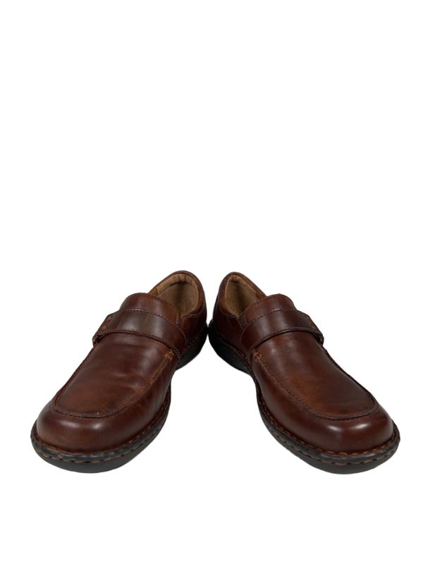 BOC Born Women's Brown Leather Slip On Loafers - 8 image 6