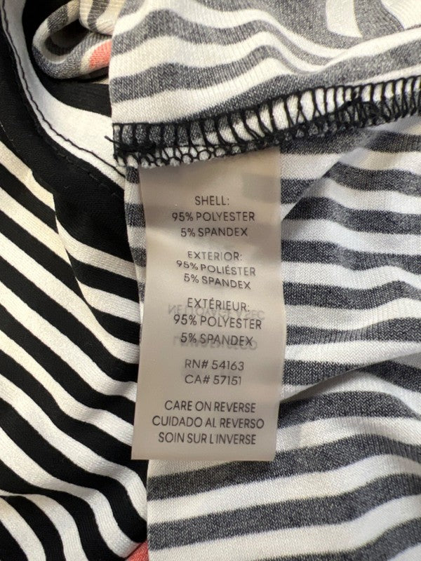 Calvin Klein Women's Multicolor Striped Sleeveless Blouse - M image 4