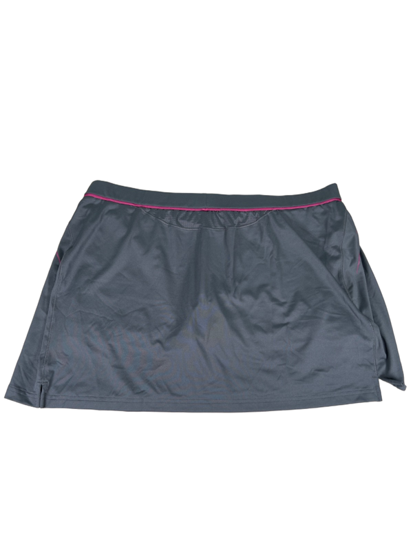 Adidas Women's Gray Pull On Lined Supernova Athletic Skort - XL image 2