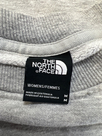 The North Face Women's Gray Fleece Crewneck Long Sleeve Pullover Sweatshirt - M image 3