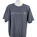 Carhartt Men's Blue Loose Fit Short Sleeve T-Shirt - XL