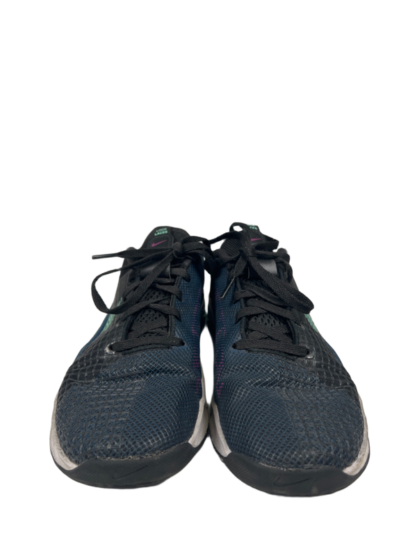 Nike Women's Black/Blue Valerian Metcon 8 Training Athletic Sneakers - 7.5 image 2