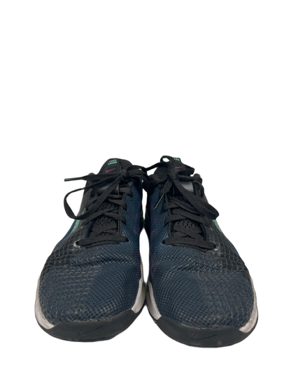 Nike Women's Black/Blue Valerian Metcon 8 Training Athletic Sneakers - 7.5 image 2
