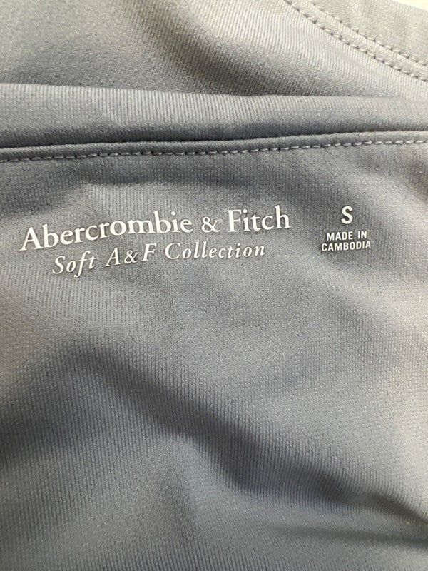 Abercrombie & Fitch Women's Gray Halter Open Back Cowl Neck Sleeveless Top - S image 3