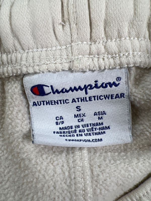 Champion Women's Beige Ombre Sweat Shorts - S image 3
