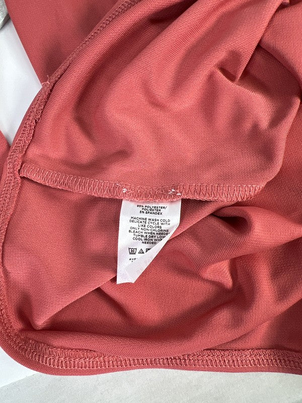 NEW Ann Taylor Women’s Pink Matte Jersey Smocked Off The Shoulder Blouse - XXS image 4