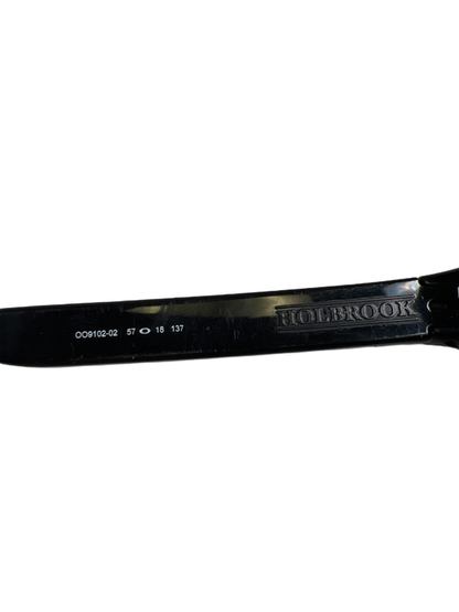 Oakley Men's Black Holbrook Polarized Sunglasses W/ Hard Case image 7